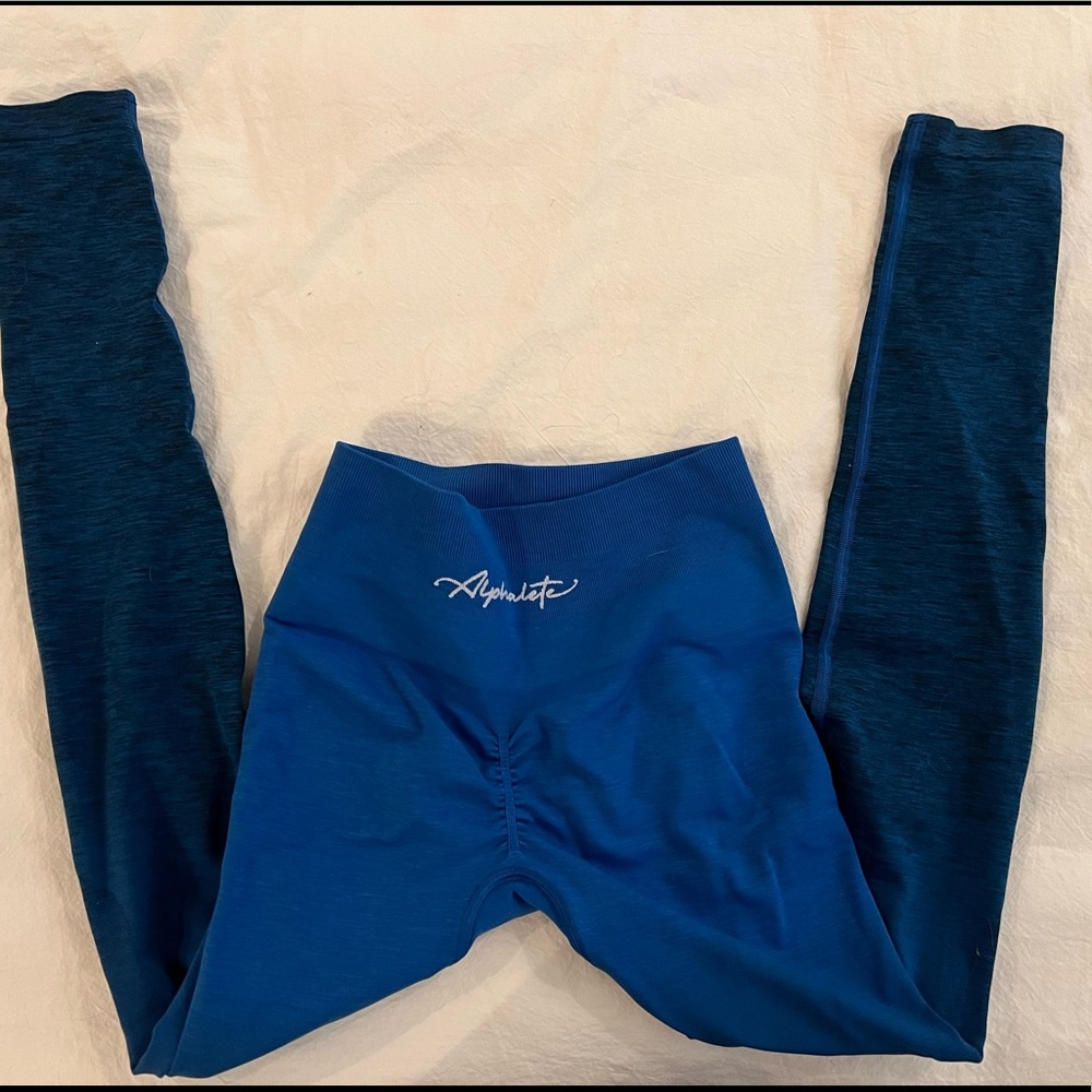 Alphalete amplify legging- ombré moonlight